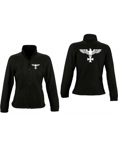 Damen Fleecejacke (Adler, Kreuz)