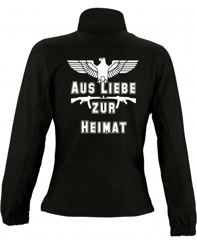 Damen Fleecejacke (Aus liebe zur Heimat)