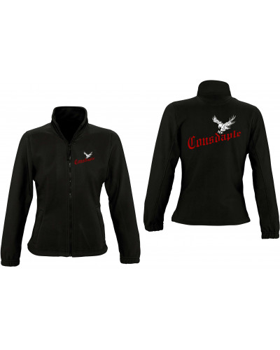 Damen Fleecejacke (Consdaple, Adler im Flug)