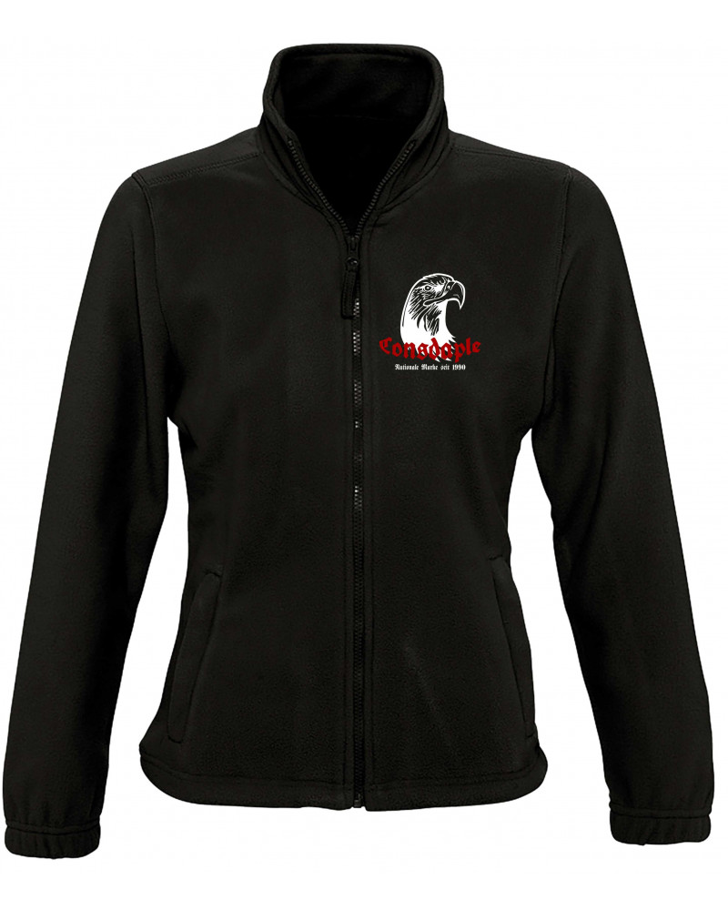 Damen Fleecejacke (Consdaple, Adlerkopf 1990)