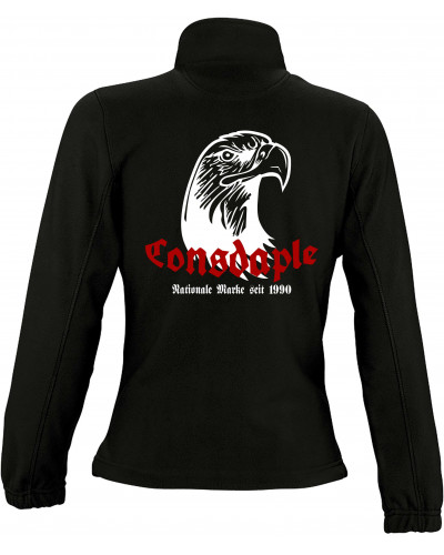 Damen Fleecejacke (Consdaple, Adlerkopf 1990)