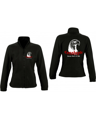 Damen Fleecejacke (Consdaple, Adlerkopf 1990)