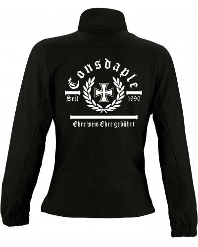Damen Fleecejacke (Consdaple, Ehre wem Ehre gebührt)