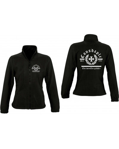 Damen Fleecejacke (Consdaple, Ehre wem Ehre gebührt)