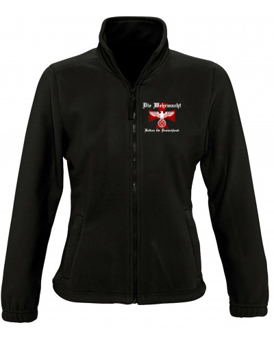 Damen Fleecejacke (Die Wehrmacht, Helden für Deutschland)