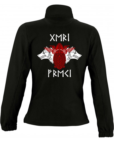Damen Fleecejacke (Geri und Freki)