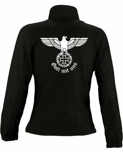 Damen Fleecejacke (Gott mit uns)