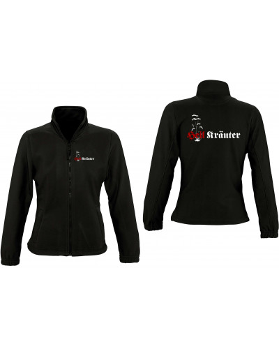 Damen Fleecejacke (Heil Kräuter)