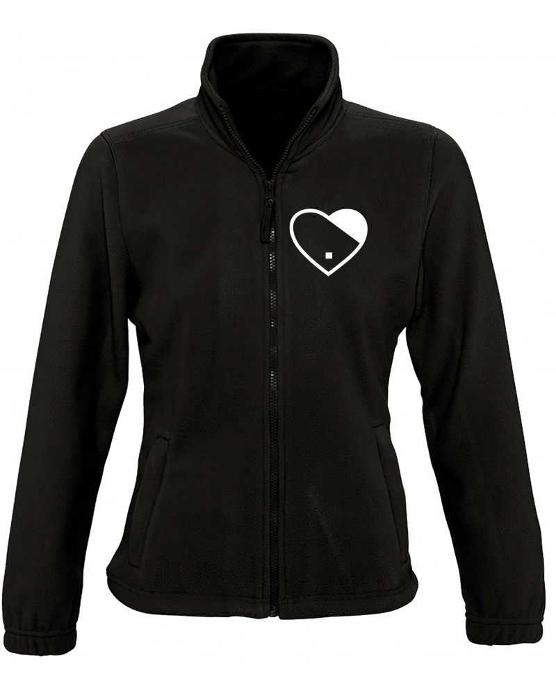 Damen Fleecejacke (Herz)