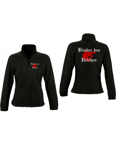 Damen Fleecejacke (Kinder des Reiches)