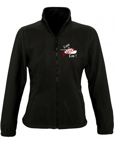 Damen Fleecejacke (Lasst die Katzen los)