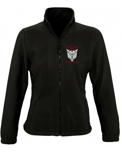 Damen Fleecejacke (Lieber ein Wolf Odins als ein Lamm Gottes)