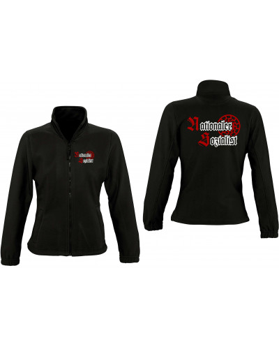 Damen Fleecejacke (Nationaler Sozialist)