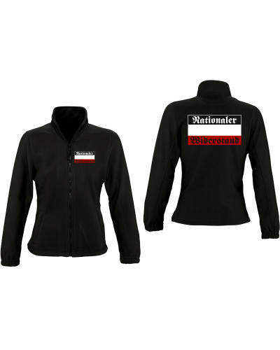 Damen Fleecejacke (Nationaler Widerstand)