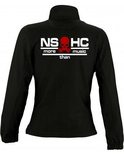 Damen Fleecejacke (NS HC, more than music)
