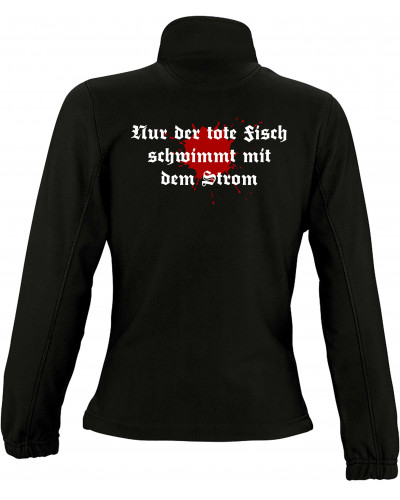 Damen Fleecejacke (Petri Heil)