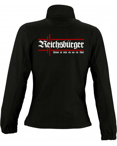 Damen Fleecejacke (Reichsbürger, Heimat)