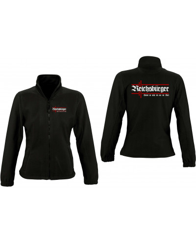 Damen Fleecejacke (Reichsbürger, Heimat)