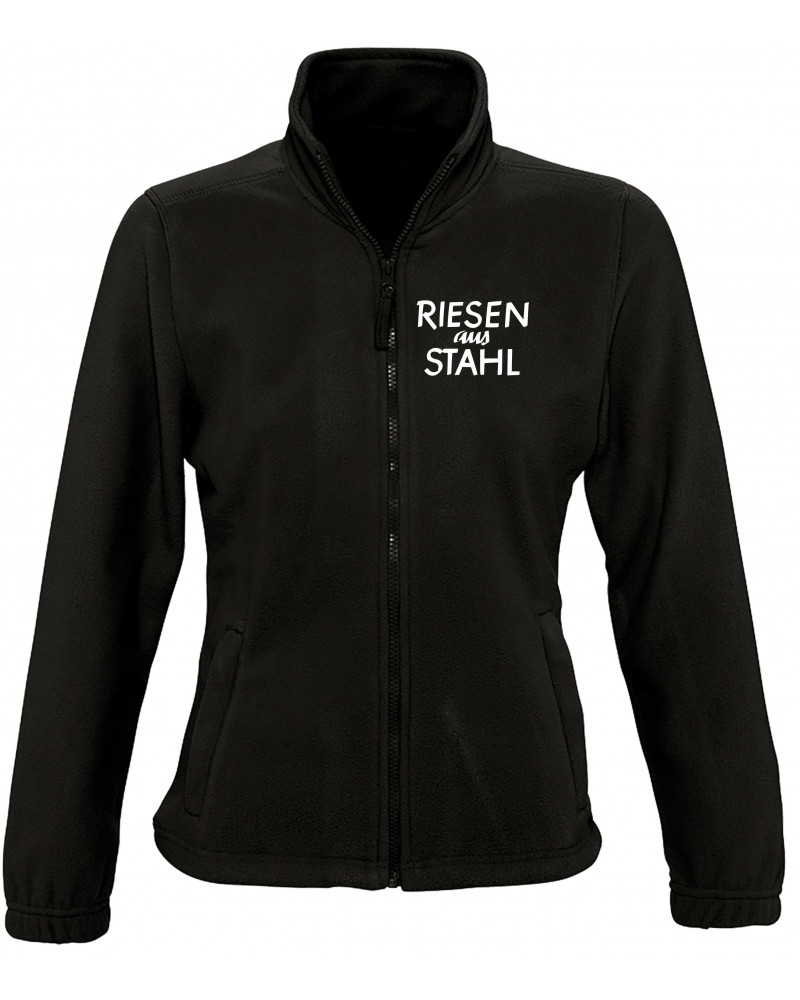 Damen Fleecejacke (Riesen aus Stahl)