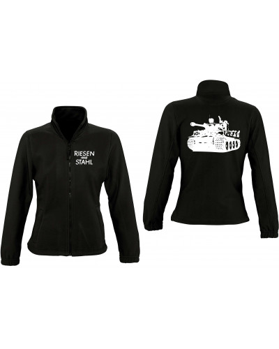 Damen Fleecejacke (Riesen aus Stahl)