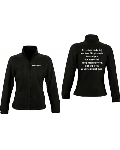 Damen Fleecejacke (Rudolf Hess)