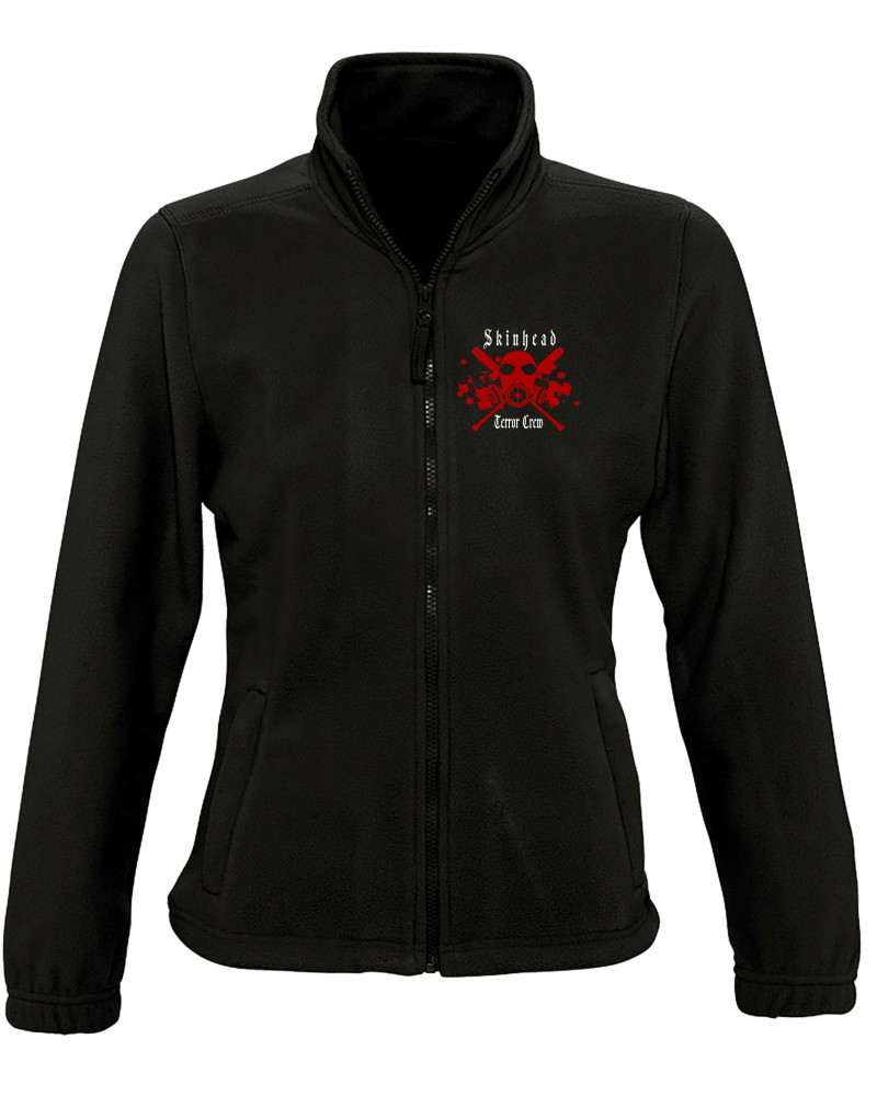 Damen Fleecejacke (Skinhead Terror Crew)