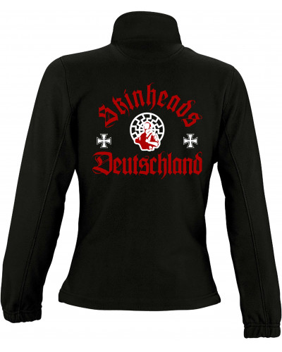 Damen Fleecejacke (Skinheads Deutschland)