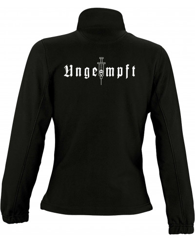 Damen Fleecejacke (Ungeimpft, Einfarbig)