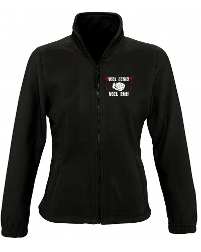 Damen Fleecejacke (Viel feind viel Ehr)