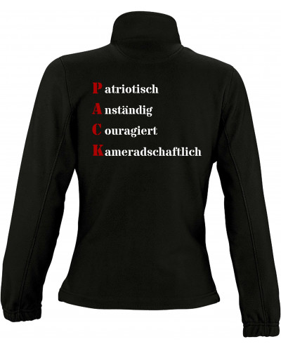 Damen Fleecejacke (Wir sind das Pack)