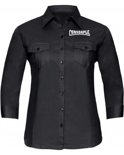 Bestickte langarm Damenbluse (Consdaple)