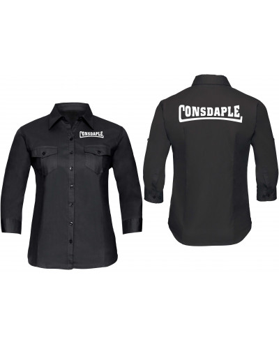 Bestickte langarm Damenbluse (Consdaple)