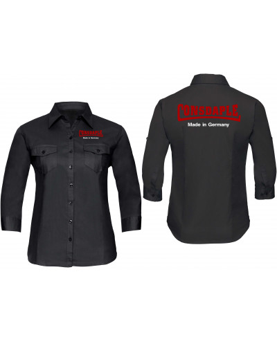 Bestickte langarm Damenbluse (Consdaple, made in Germany)