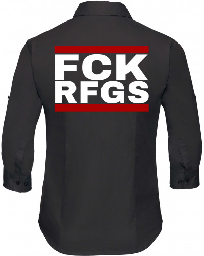 Bestickte langarm Damenbluse (FCK RFGS)