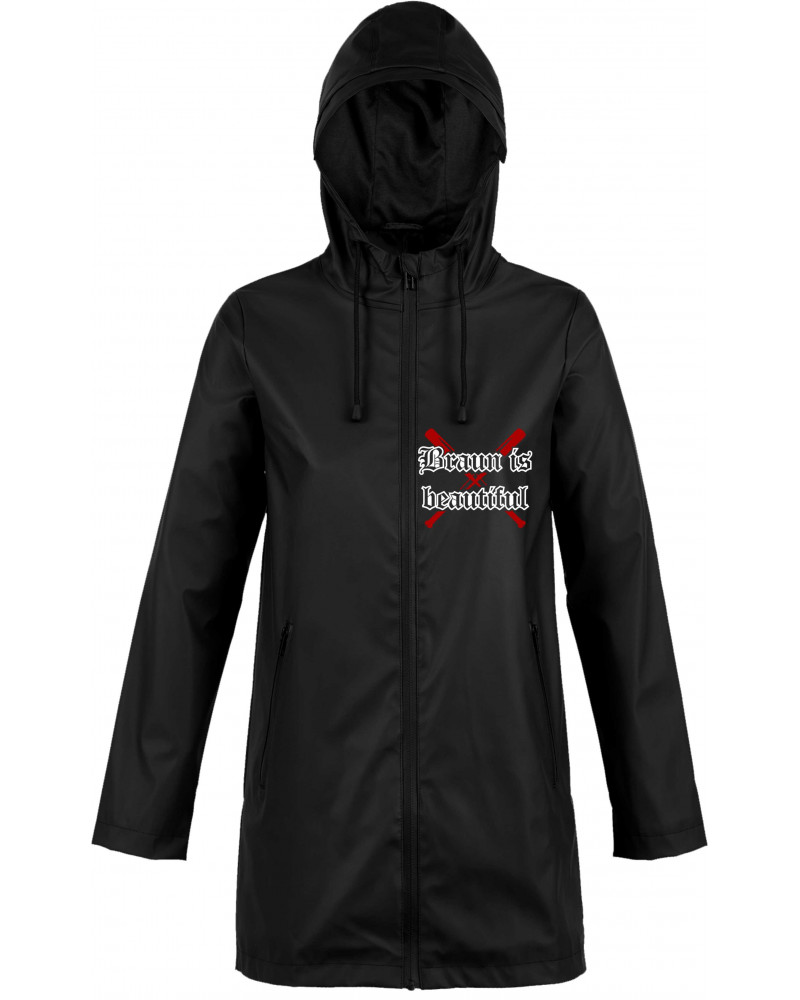 Bestickte Damen Jacke "Hell" (Braun is beautiful)