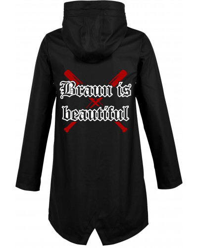 Bestickte Damen Jacke "Hell" (Braun is beautiful)