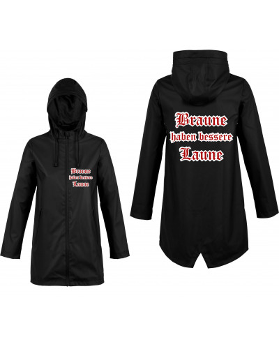 Bestickte Damen Jacke "Hell" (Braune haben bessere laune)