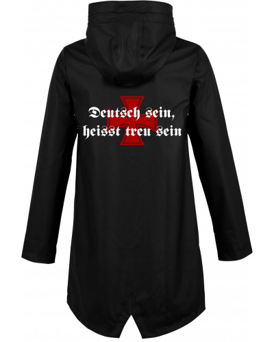 Bestickte Damen Jacke "Hell" (Deutsch sein, heißt treu sein)