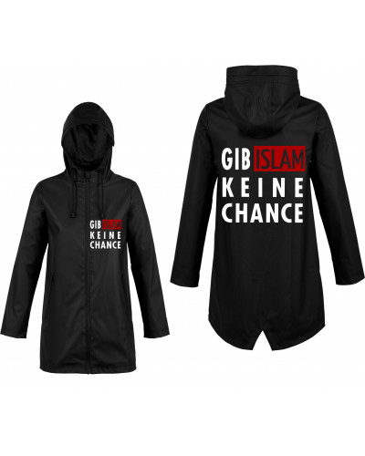 Bestickte Damen Jacke "Hell" (Gib Islam keine Chance)