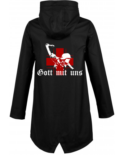 Bestickte Damen Jacke "Hell" (Gott mit uns, Soldat)