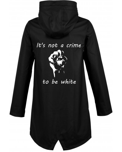 Bestickte Damen Jacke "Hell" (Its not a crime to be white)
