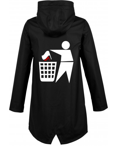 Bestickte Damen Jacke "Hell" (Keinen Bock auf Zecken)