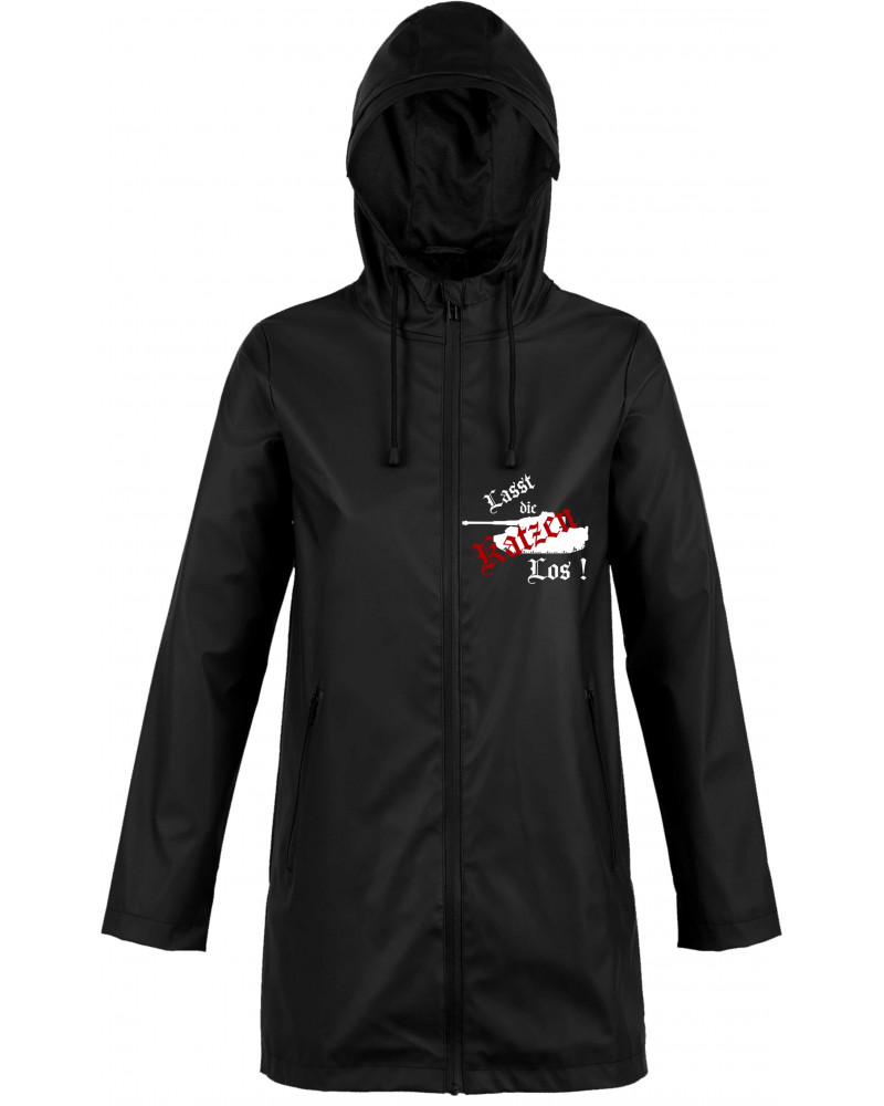 Bestickte Damen Jacke "Hell" (Lasst die Katzen los)