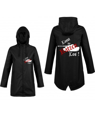 Bestickte Damen Jacke "Hell" (Lasst die Katzen los)