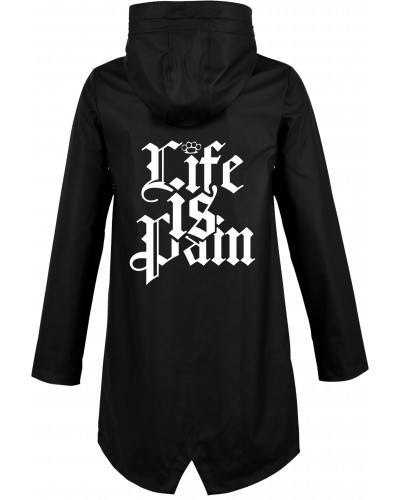 Bestickte Damen Jacke "Hell" (Life is Pain)