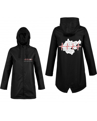 Bestickte Damen Jacke "Hell" (Mein Herz schlägt für Deutschland)