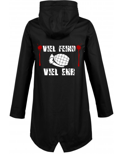 Bestickte Damen Jacke "Hell" (Viel feind viel Ehr)