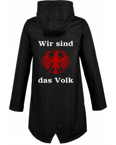 Bestickte Damen Jacke "Hell" (Wir sind das Volk)