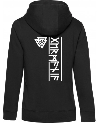 Damen Kapuzen-Jacke (Germania Runen)