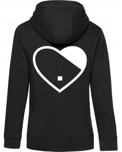 Damen Kapuzen-Jacke (Herz)